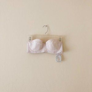 J. Crew Bustier Bikini White XS